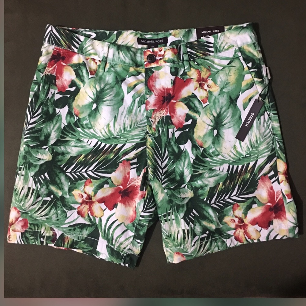Men’s Michael Kors Tropical Shorts 🌴